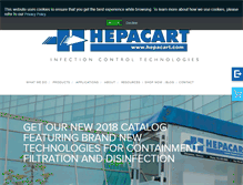 Tablet Screenshot of hepacart.com